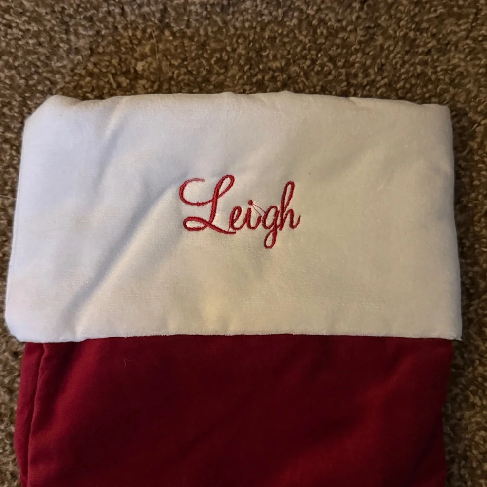 Pottery Barn Leigh Stocking